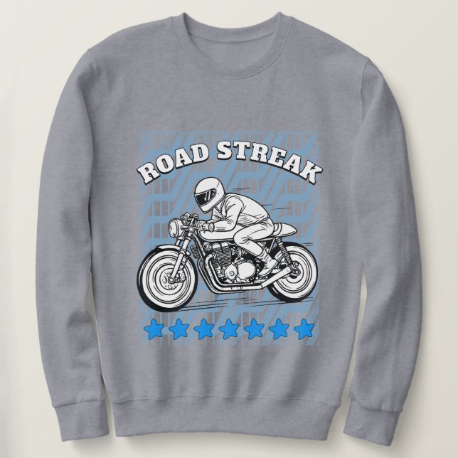 Sweatshirt motorcyclist (Design devant)