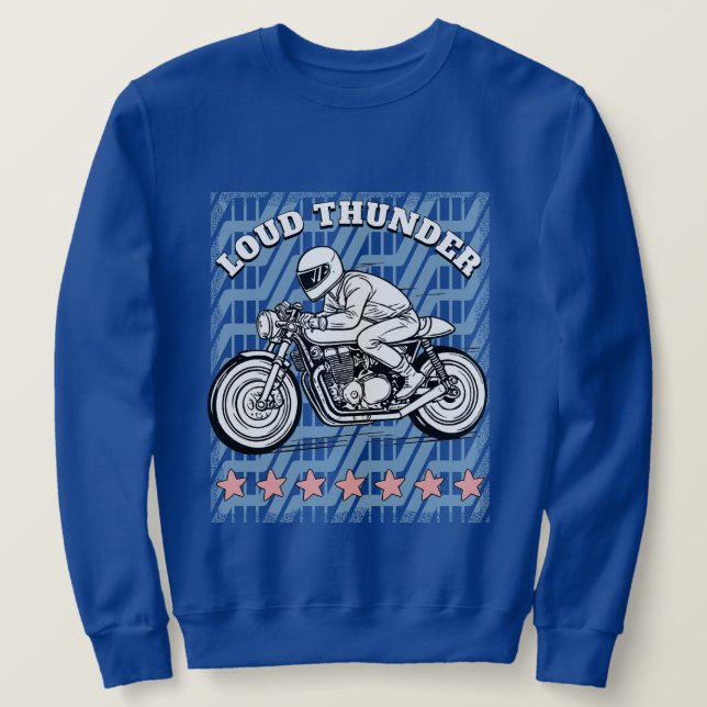 Sweatshirt motorcyclist (Design devant)