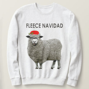 Sweatshirt Mouton hideux de pull de Noël