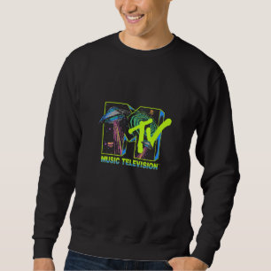 Sweatshirt Mtv Music Television Invasion Alien Ufo