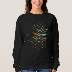 Sweatshirt Multicolor Polka Cercle International Dot Day Appa