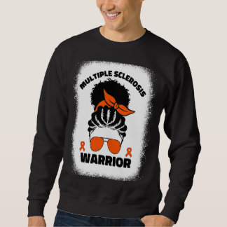 Sweatshirt Multiple Sclerosis Warrior For Afro Black Women Ms