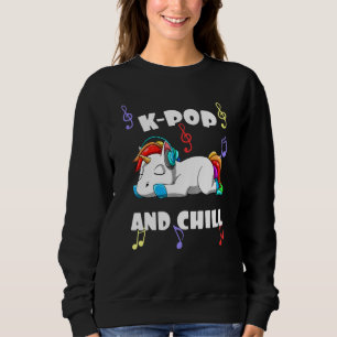 Sweatshirt Musique coréenne K-Pop Unicorn