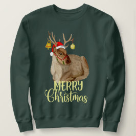 Sweatshirt Musique Reindeer Rudolph Joyeux Noël drôle