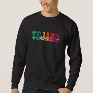 Sweatshirt Musique Retro Tejano