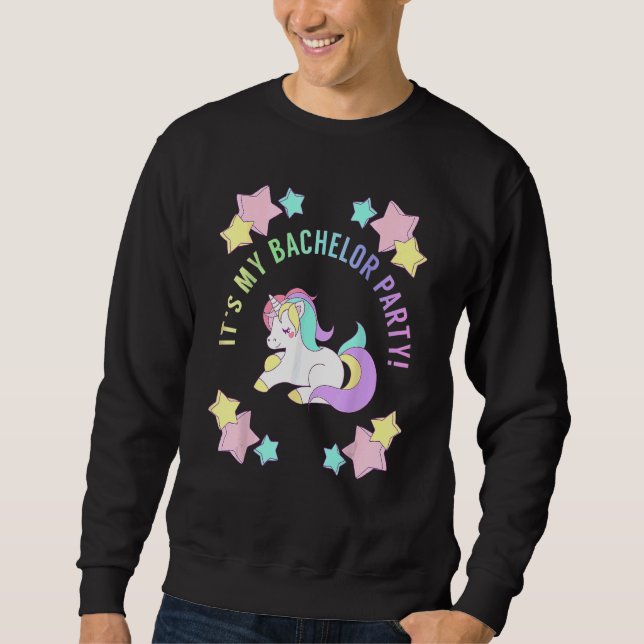 Sweatshirt My Bachelor Party  for Bachelor Party Apparel (Devant)