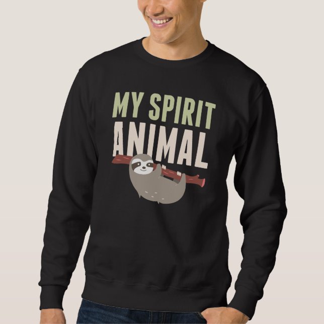 Sweatshirt My Spirit Animal (Devant)
