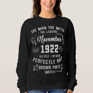 Sweatshirt Mythe de l'homme masculin Légende Novembre 1922 10