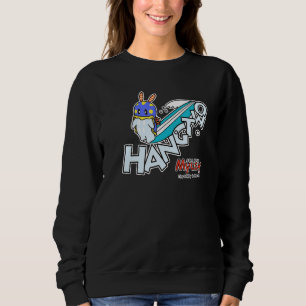 Sweatshirt Myusy Surfing Hang Two Sea Slug Mascot