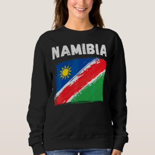 Sweatshirt Namibie Drapeau Souvenir Randonnée Holiday 2022