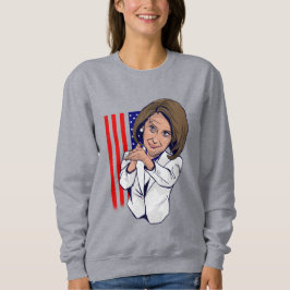 Sweatshirt Nancy Pelosi applaudissant le mème