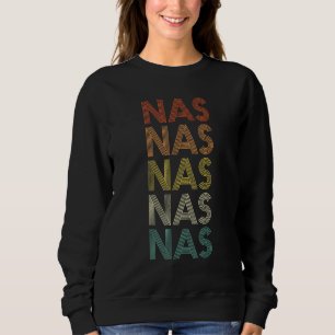 Sweatshirt Nas Vintage Rétro