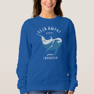 Sweatshirt Natation avec les dauphins à Raja Ampat