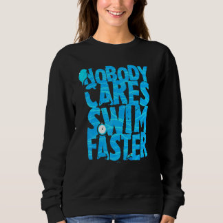 Sweatshirt Natation Sarcasm Coach Devis Swimmer Beach