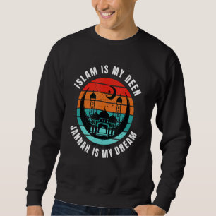 Sweatshirt Nation De L'Islam Vintage Islam Allah Citation