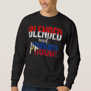 Sweatshirt Nationalité Fier Et Flime Moitié Indonésienne