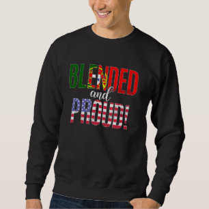 Sweatshirt Nationalité Fier Et Flime Moitié Portugaise