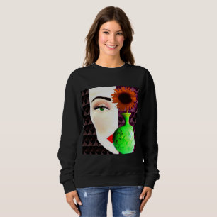 Sweatshirt Nature morte d'art de mode moderne