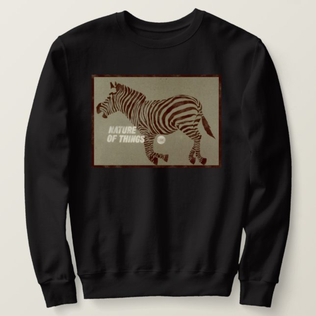 Sweatshirt  Nature of Things - Habillage promotionnel (1966) (Design devant)