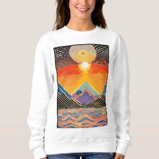 Sweatshirt nature vue apparaître sur t-shirt par art