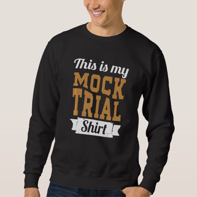 Sweatshirt Ne me forcez pas à utiliser ma voix de simulation  (Devant)