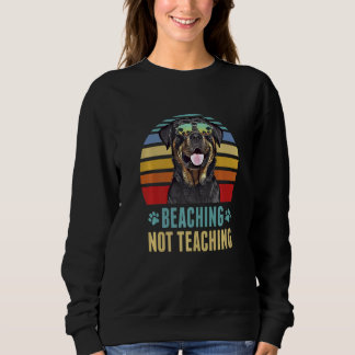 Sweatshirt Ne pas enseigner Rottweiler Chien Enseignant Summ