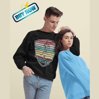 Sweatshirt Né Pour Être Un Joueur Légende Soccer