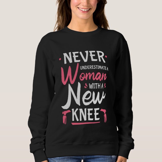 Sweatshirt Ne Sous-Estimez Jamais Le Remplacement Du Genre Ne (Devant)