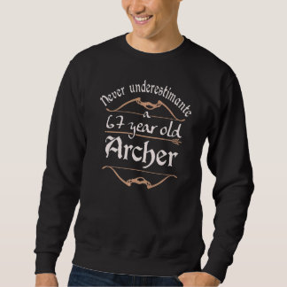 Sweatshirt Ne sous-estimez jamais le tir à l'arc d'un jeune d