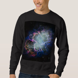 Sweatshirt Nébuleuse du Crabe arc-en-ciel Photo complète