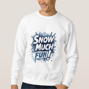 Sweatshirt Neige amusant
