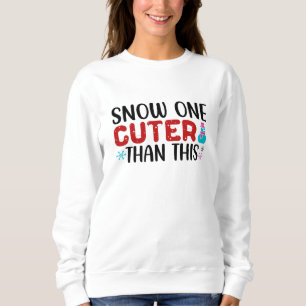 Sweatshirt Neige D'Un Couteau De Plus Que Ça