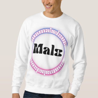 Sweatshirt néon rond malo