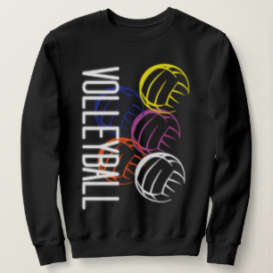 Sweatshirt Neon Volleyballs