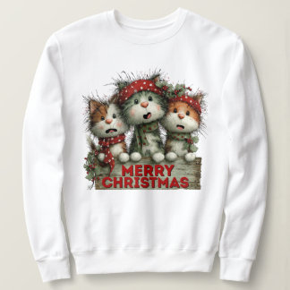 Sweatshirt Nerry Christmas Cats
