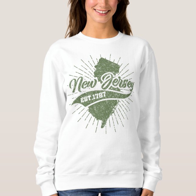 Sweatshirt New Jersey vintage (Devant)