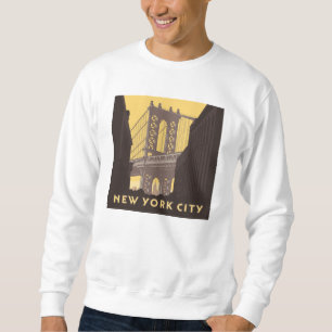Sweatshirt New York   Brooklyn Bridge