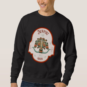 Sweatshirt Newport OR Thunderbird Totem Pacifique Nord-Ouest