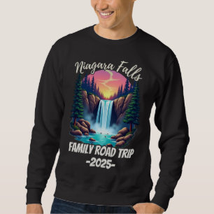 Sweatshirt Niagara Falls Road Trip Famille Voyage Hommes