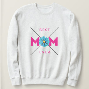 Sweatshirt Nice Design Texte Aimez-Vous Maman Avec Coeur