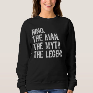 Sweatshirt Nino L'Homme Le Mythe Le Cool De La Légende