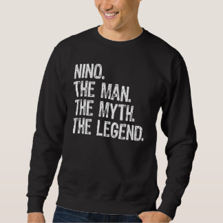 Sweatshirt Nino L'Homme Le Mythe Le Cool De La Légende