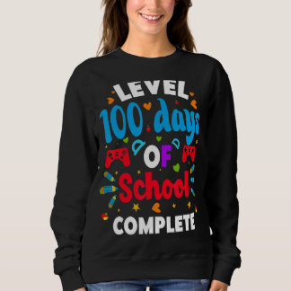Sweatshirt Niveau 100 Jours D'École Complété Costume Femmes M