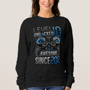 Sweatshirt Niveau 10 déverrouillé stupéfiant depuis 2012 10e