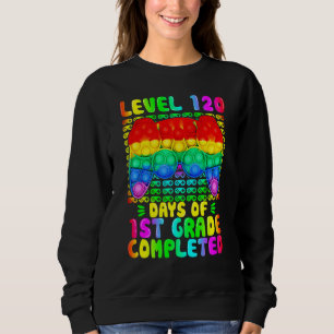 Sweatshirt Niveau 120 Jours De 1ère Année Complété Jeu Vidéo