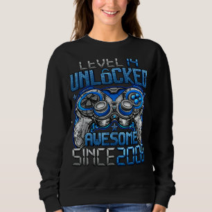 Sweatshirt Niveau 14 Déverrouillé stupéfiant depuis 2008 14e