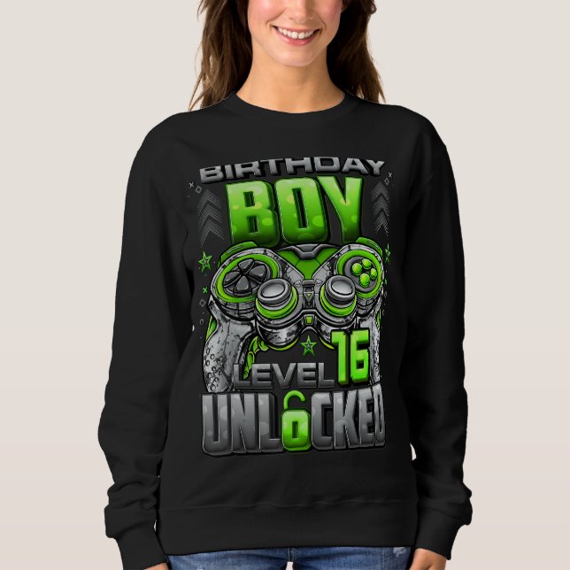 Sweatshirt Niveau 16 Déverrouillé stupéfiant depuis 2006 16e  (Devant)