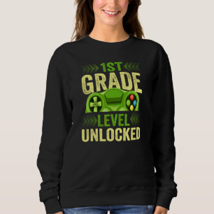Sweatshirt Niveau 1ère année débloqué Joueur Premier Jour D'é