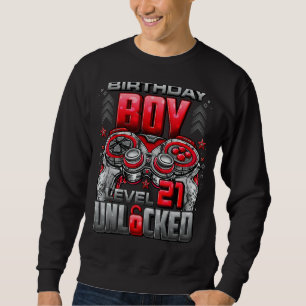Sweatshirt Niveau 21 Déverrouillé stupéfiant depuis 2001 21e