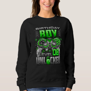 Sweatshirt Niveau 8 déverrouillé stupéfiant depuis 2014 8e an